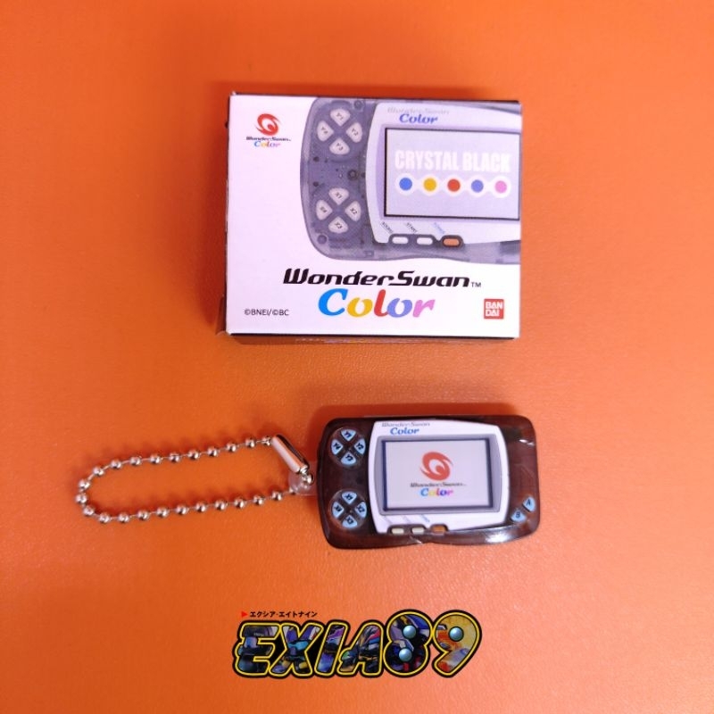 Wonderswan Color Miniature Charms - Crystal Black