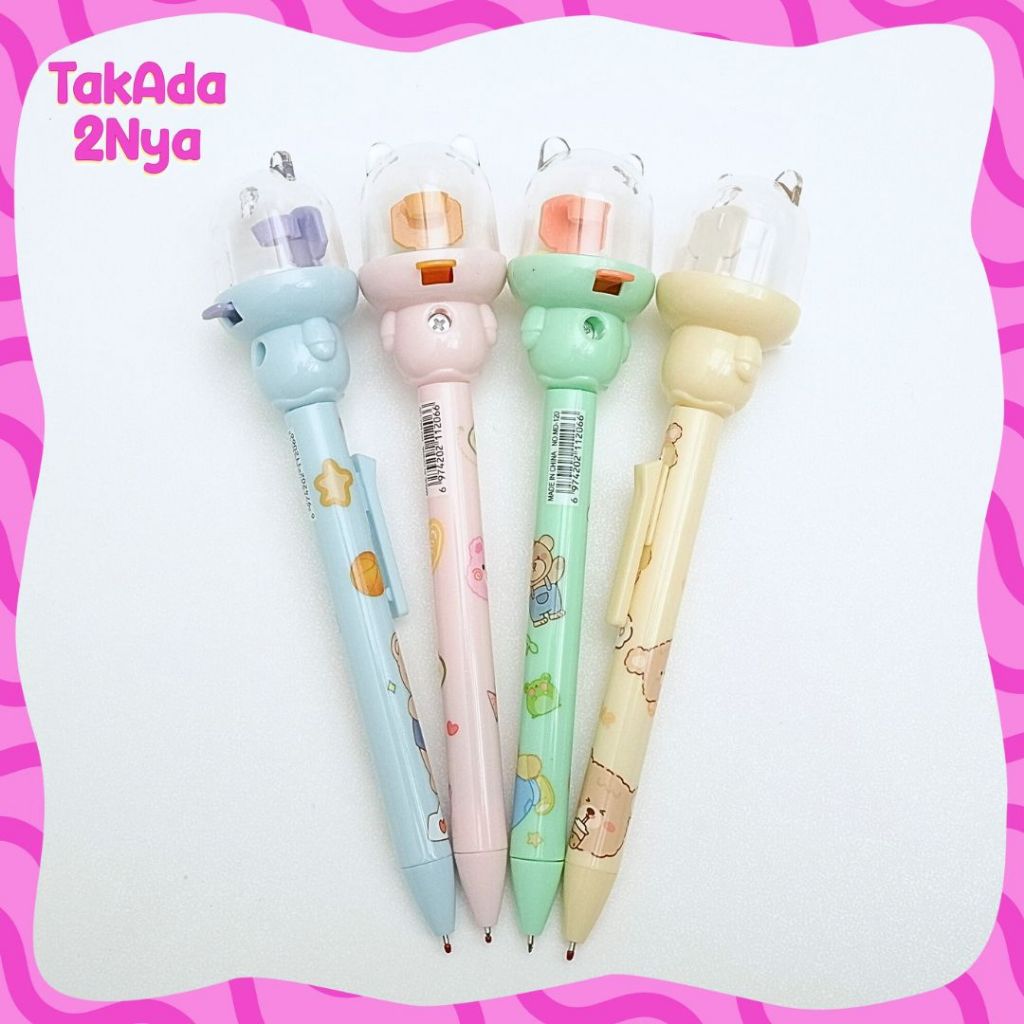 

Pena 3D Mekanik Mainan Basket Bear MD-120 Pulpen Gelpen Pen Bolpen Cetek Bola Ball Game Alat Tulis