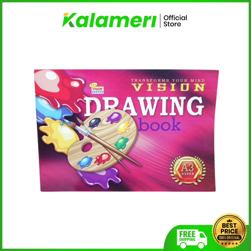 

KALAMERI - VISION Buku Gambar Ukuran A3