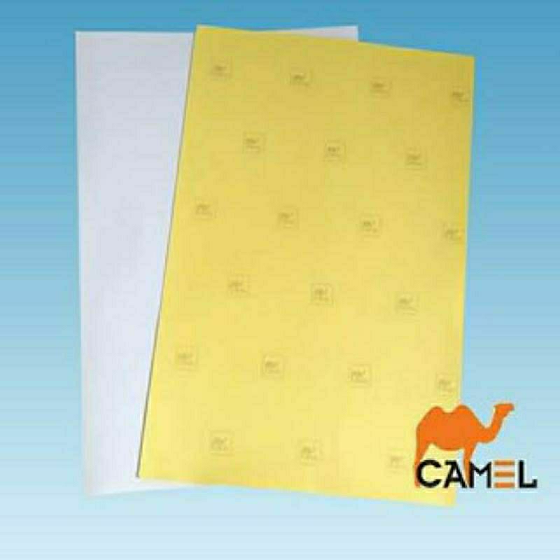 

KERTAS STICKER HVS DOFF CAML, UKURAN F4 ISI 25 LEMBAR