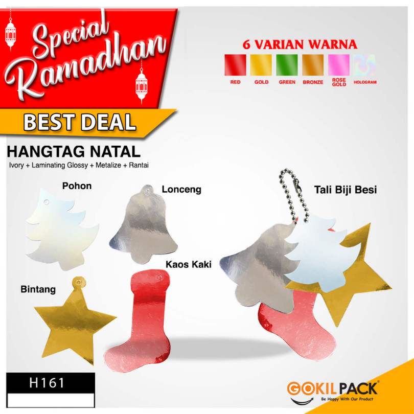 

Hangtag Natal - Tag Aksesoris - Hangtag Merry Christmass - H161