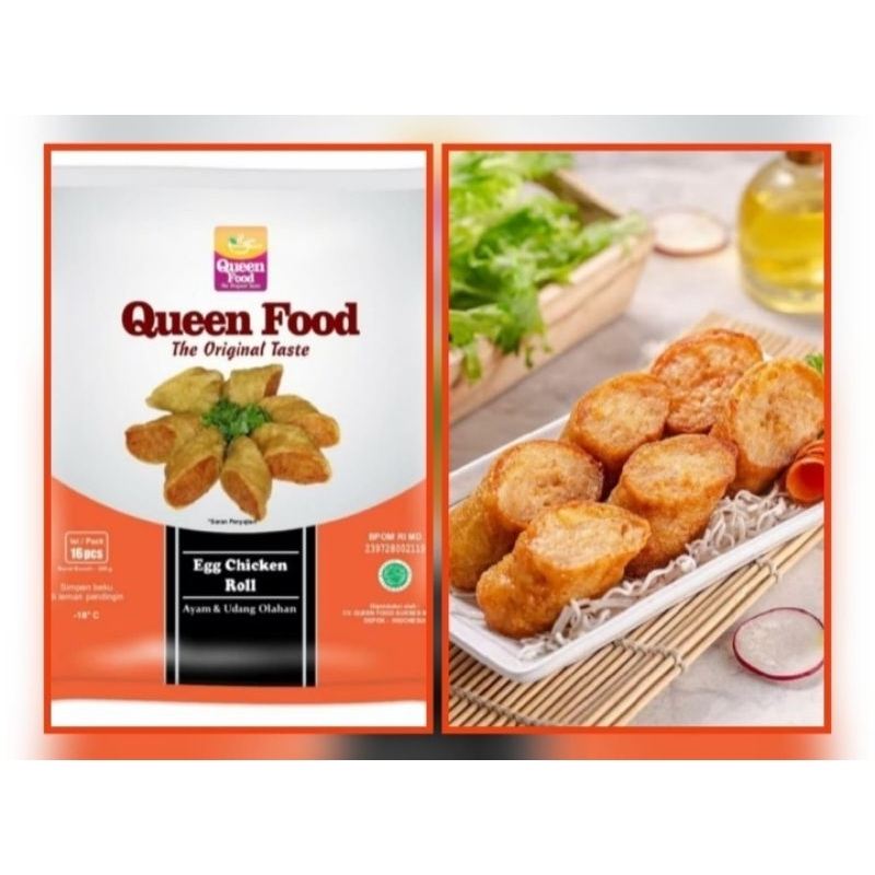 

Quen Food Egg Chicken Roll BENTO / Chicken Egg Roll | Berat Bersih 350gr