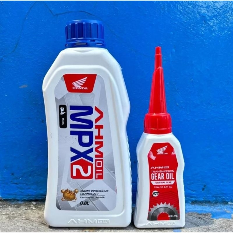 Paket OLI MPX2 dan OLI GARDAN oli matic oli mesin dan oli gardan