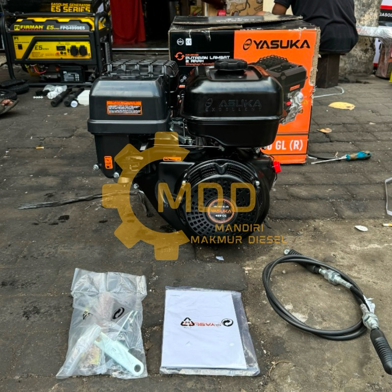 YSK 460 GL (R) Mesin Bensin / Gasoline Engine YASUKA 460 GL (R) EXCELLENT (GEAR MUNDUR)