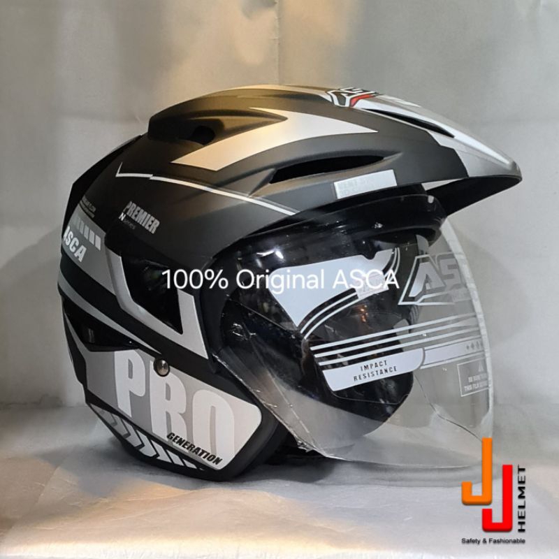 Helm ASCA Premier Corak (2 / Double Visor) (100% Original ASCA)