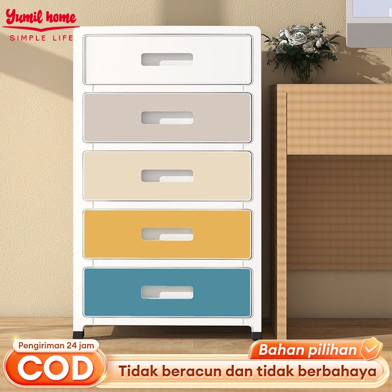 SALVO-Lemari Pakaian Plastik Lemari Laci Plastik Lemari Pakaian Plastik 35CM Laci Plastik susun