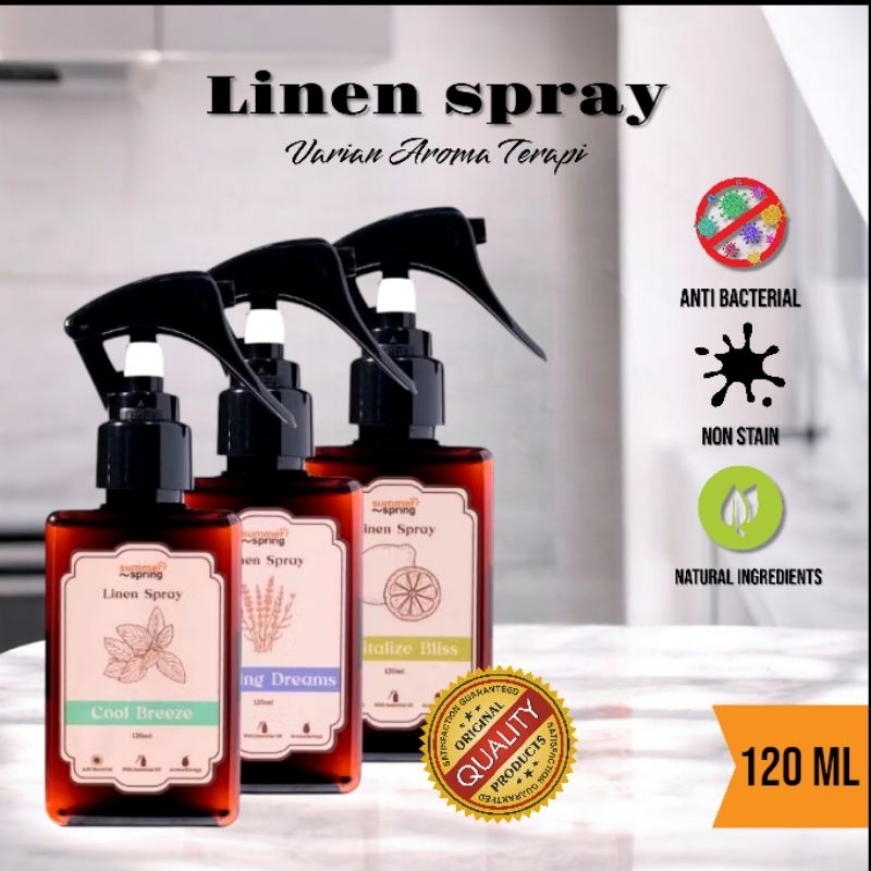 Linen Spray / Linen Spray anti bacterial / Summer Spring Linen Spray / Pewangi Ruangan / Parfum Ruan