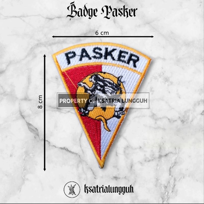 Badge | Bed | Patch | Emblem Pasker IKSPI Kera Sakti