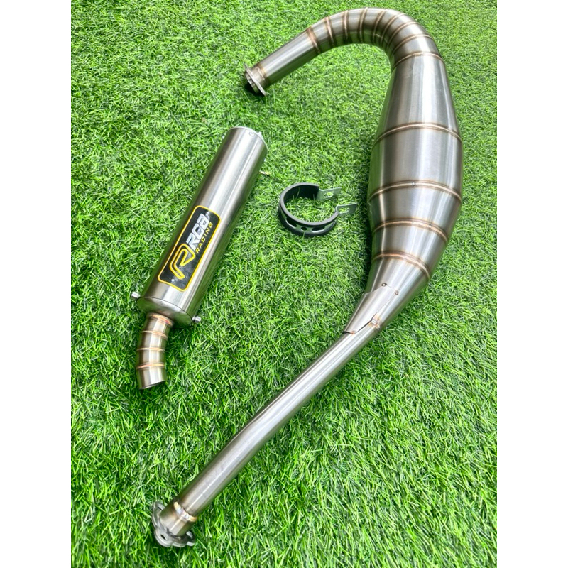 knalpot racing RCB rx king rx spesial type repsol stainless steel original produk hight quality