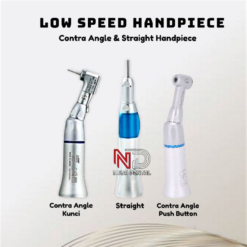 HANDPIECE CONTRA ANGLE & STRAIGHT LOWSPEED NSK MICROMOTOR
