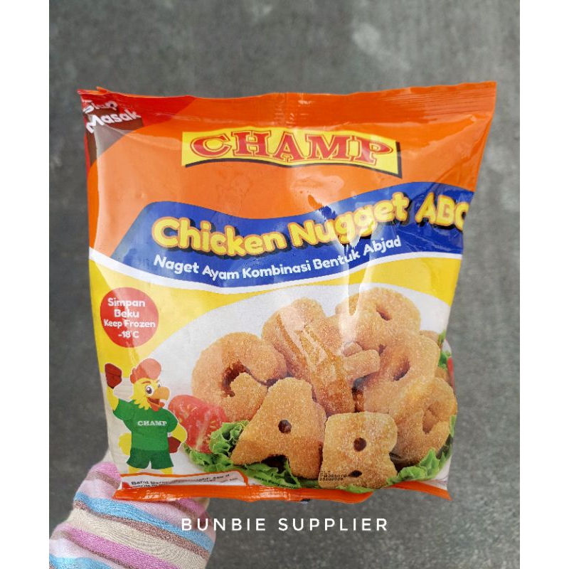 

Naget Ayam CHAMP ABC 450gr (PACK) | Chicken Nugget Champ ABC