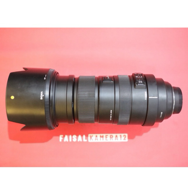 SIGMA 50-500MM APO DG OS FOR NIKON DAN CANON NO MINUS