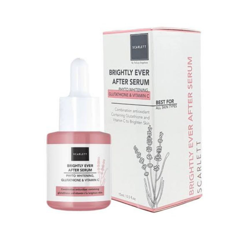 SCARLETT BRIGHTLY EVER AFTER SERUM SERUM BRIGHTLY SCARLETT SERUM SCARLETT EVER AFTER SERUM SERUM SCA