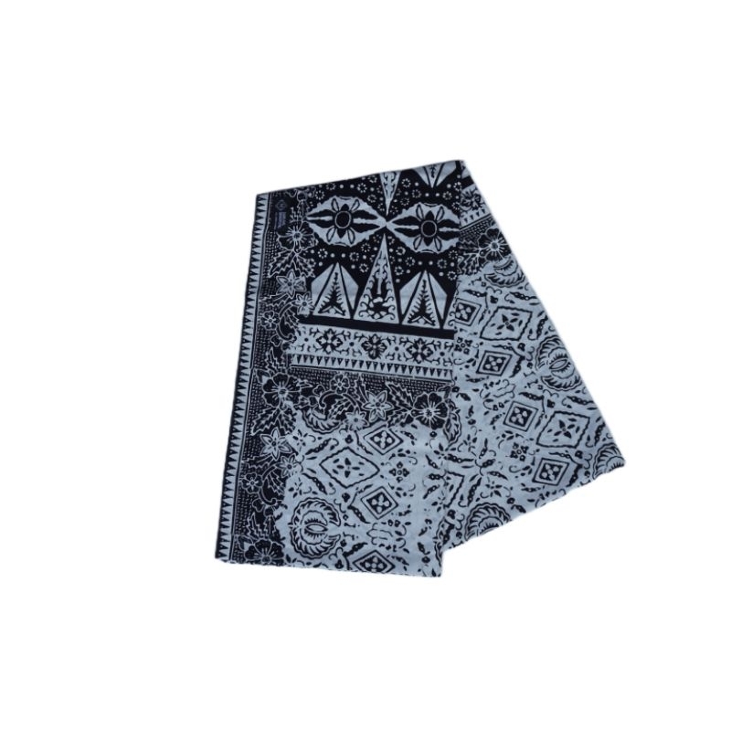 SIDOMUKTI HITAM PUTIH SARUNG BATIK SARUNG SRAWUNG
