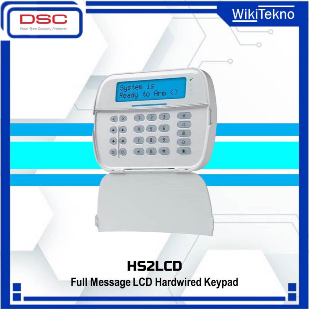 DSC HS2LCD Alarm LCD Full Message Keypad