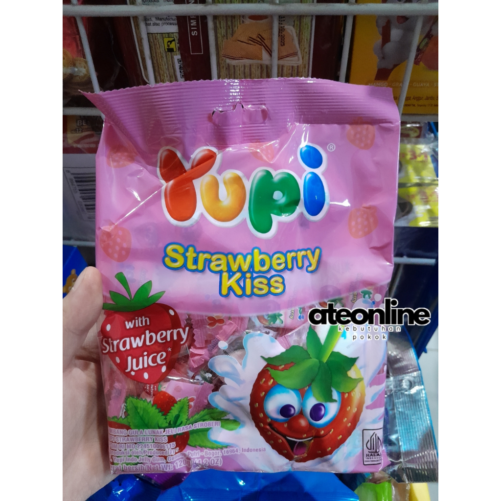 

Yupi Kiss Strawbery Mango [isi 50 pcs]