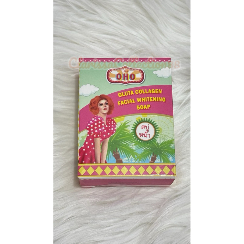 OHO GLUTA COLLAGEN FACIAL WHITENING SOAP ORIGINAL THAILAND