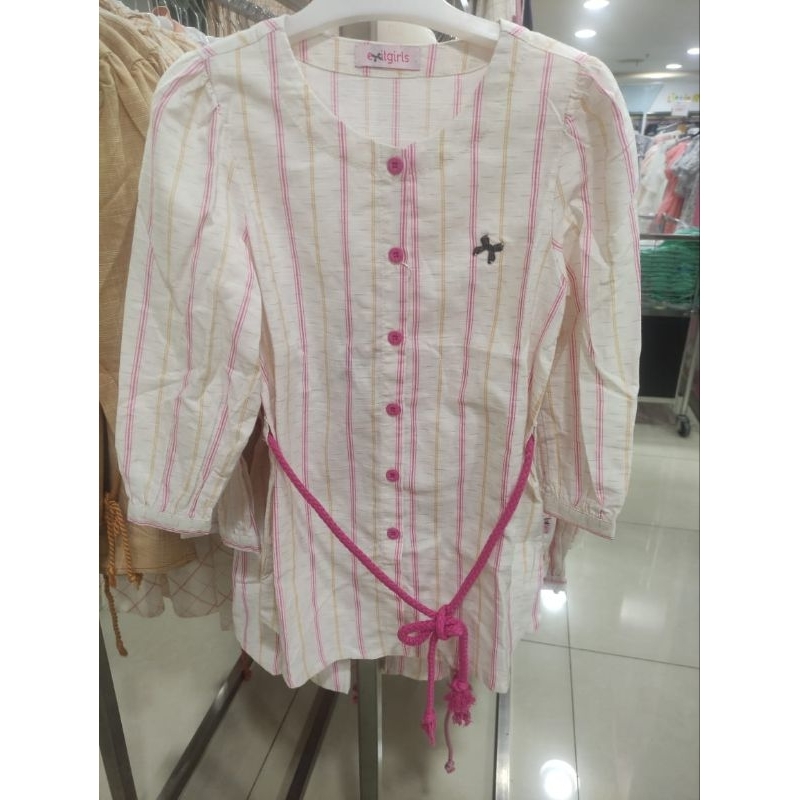 EXIT KIDS - Kemeja / Blouse Anak Perempuan Usia 5-14 Tahun Original