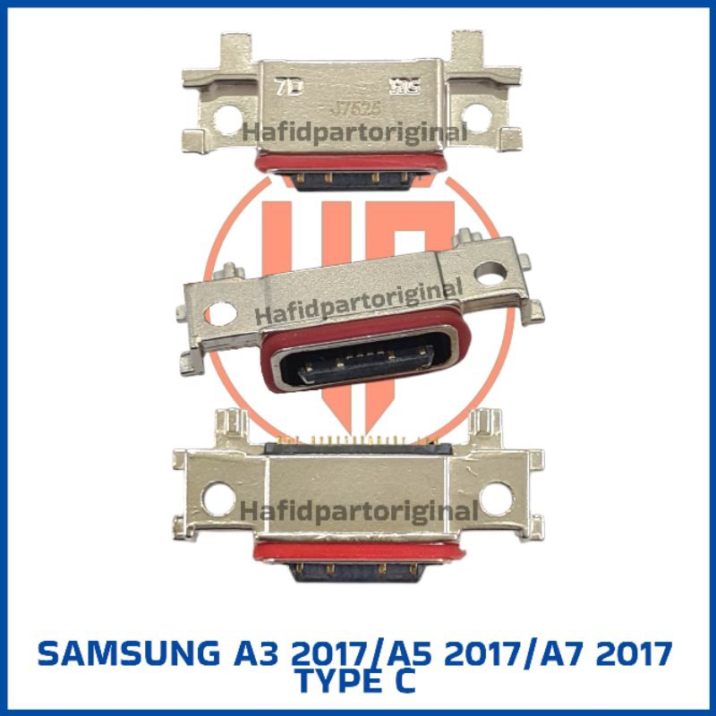 Konektor Cas Connector Charger Samsung A3 2017 / A5 2017 / A7 2017 A320 / A520 / A720 New