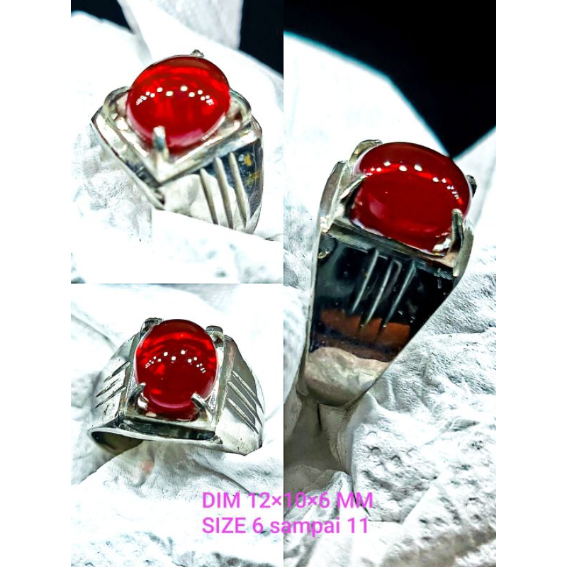 CINCIN BATU MERAH DELIMA SIAM BANGKOK