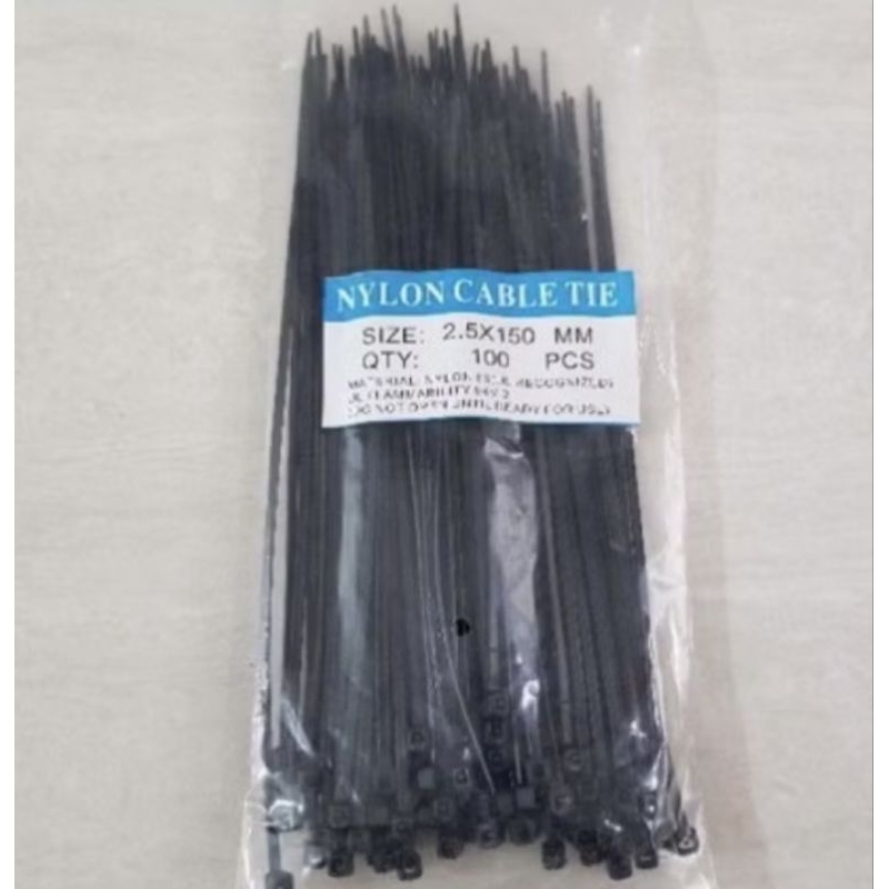 

COD KABEL TIES TIS TALI PENGIKAT CEKAK UKURAN 150mm