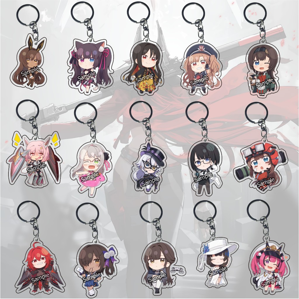 Gantungan Kunci Goddess Of Victory Nikke Mica - Ganci Nikke Games - Keychain - Souvenir - Terbaru