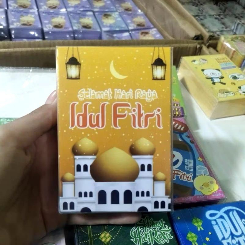 

Amplop Lebaran Motif Mesjid Islami Harga Per 10 pcs