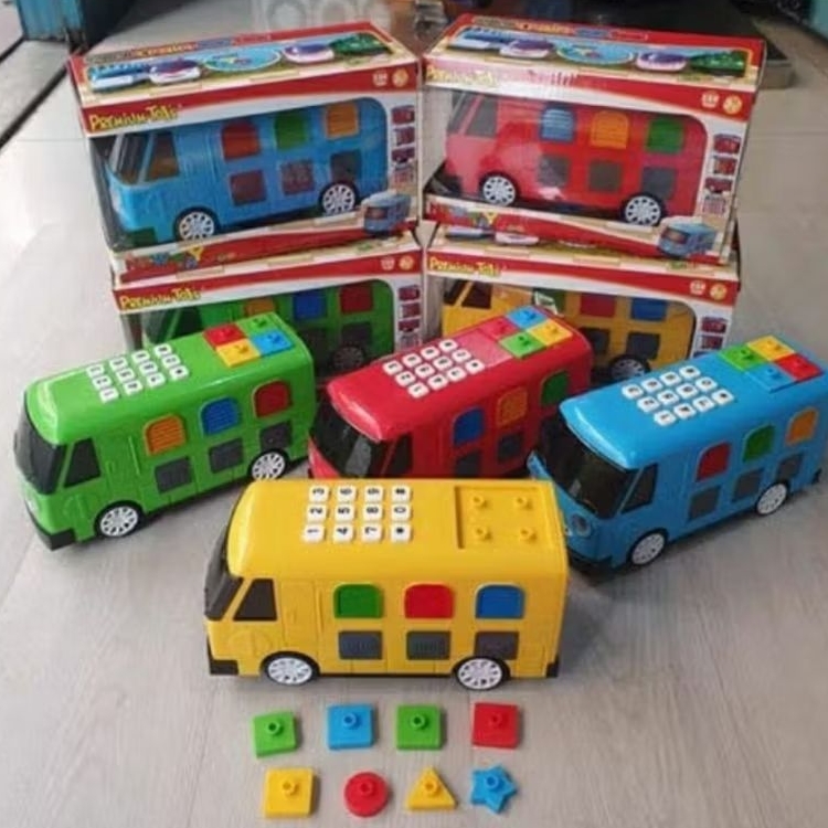 mainan anak bus tayo baterai/bis tayo nyanyi