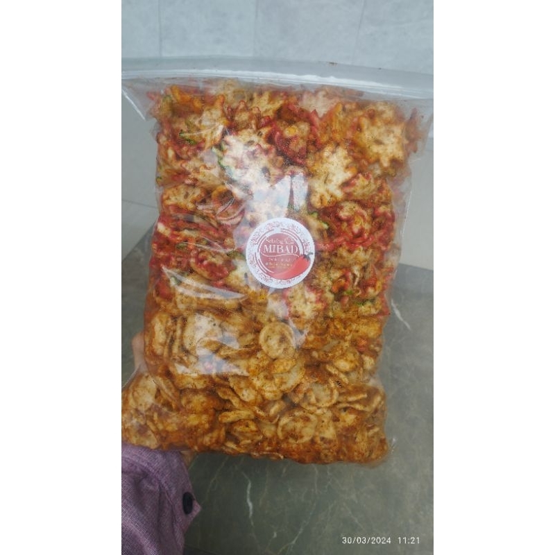 

Sebring Mibad 1kg varian Mix ikan & bawang
