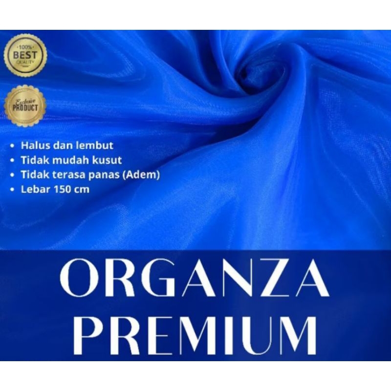 Kain Kaca Organza Suvenir dan Hampers Pernikahan 1 Meter