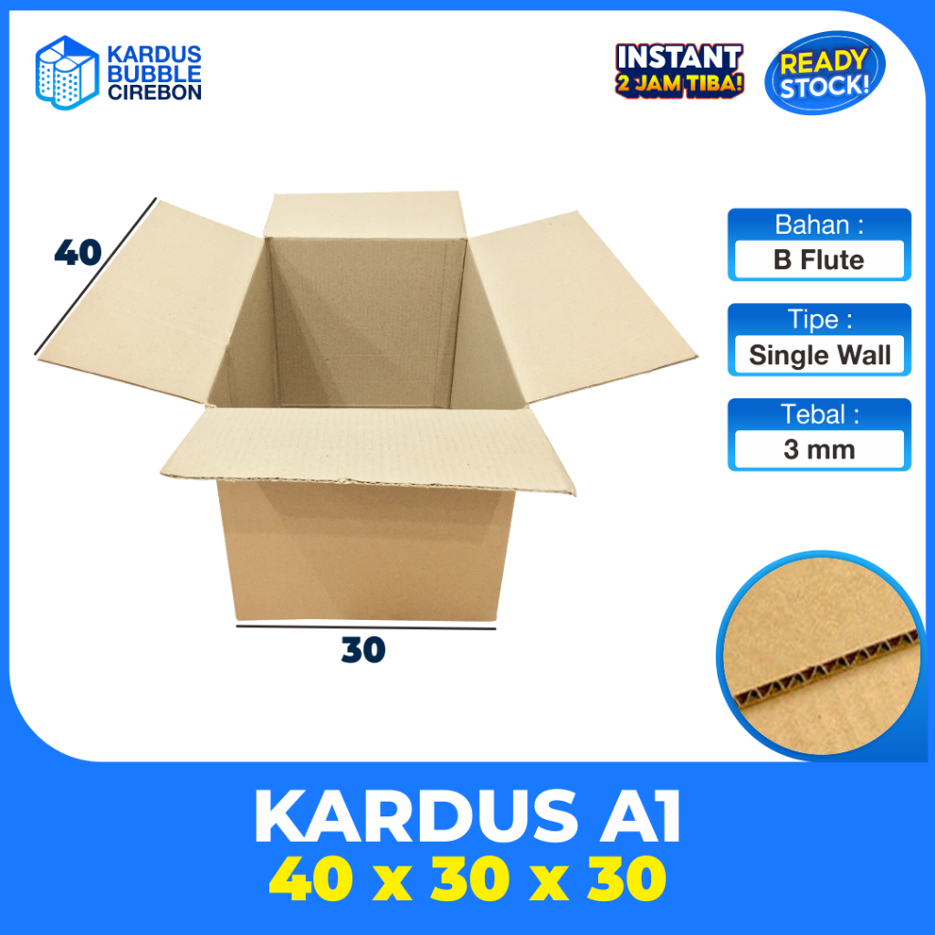 

Kardus Box Besar Polos Uk 40X30X30cm