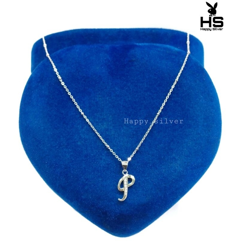 Set Kalung Perak Wanita Asli Silver 925 Lapis Emas Putih asli Model Itali Nori Jedar +  Liontin Huru