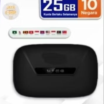Modem MiFii m series XL GO 4G LTE BYPASS charging+XL Bonus Kuota 25GB bebas roaming di 10 Negara res