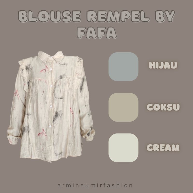 Blouse Wanita Motif by Fafa
