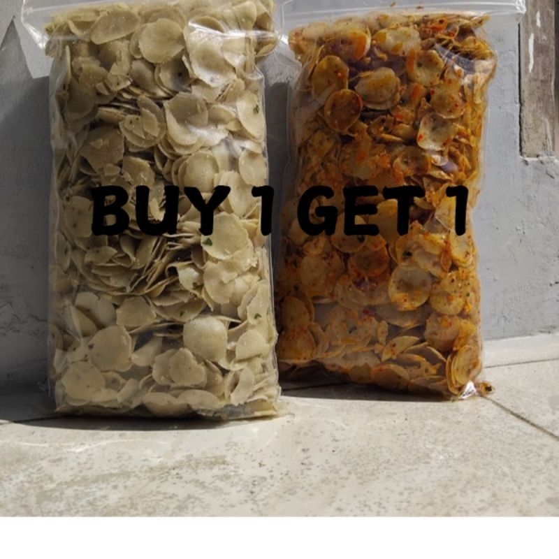 

BUY 1 GET 1 MORING GARUT KHAS SARASA PEDAS DAUN JERUK (250 g Pedas + 250 g Ori )