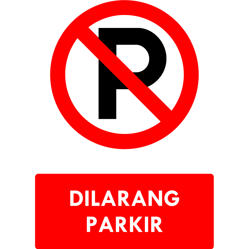 

SIGN PLAT DILARANG PARKIR 40X30CM ALUMINIUM