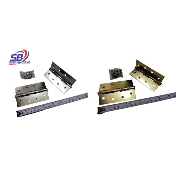 SB Engsel Pintu 4 inch in Jendela Rumah Kamar 4 inci Lemari MURAH Kualitas Terbaik