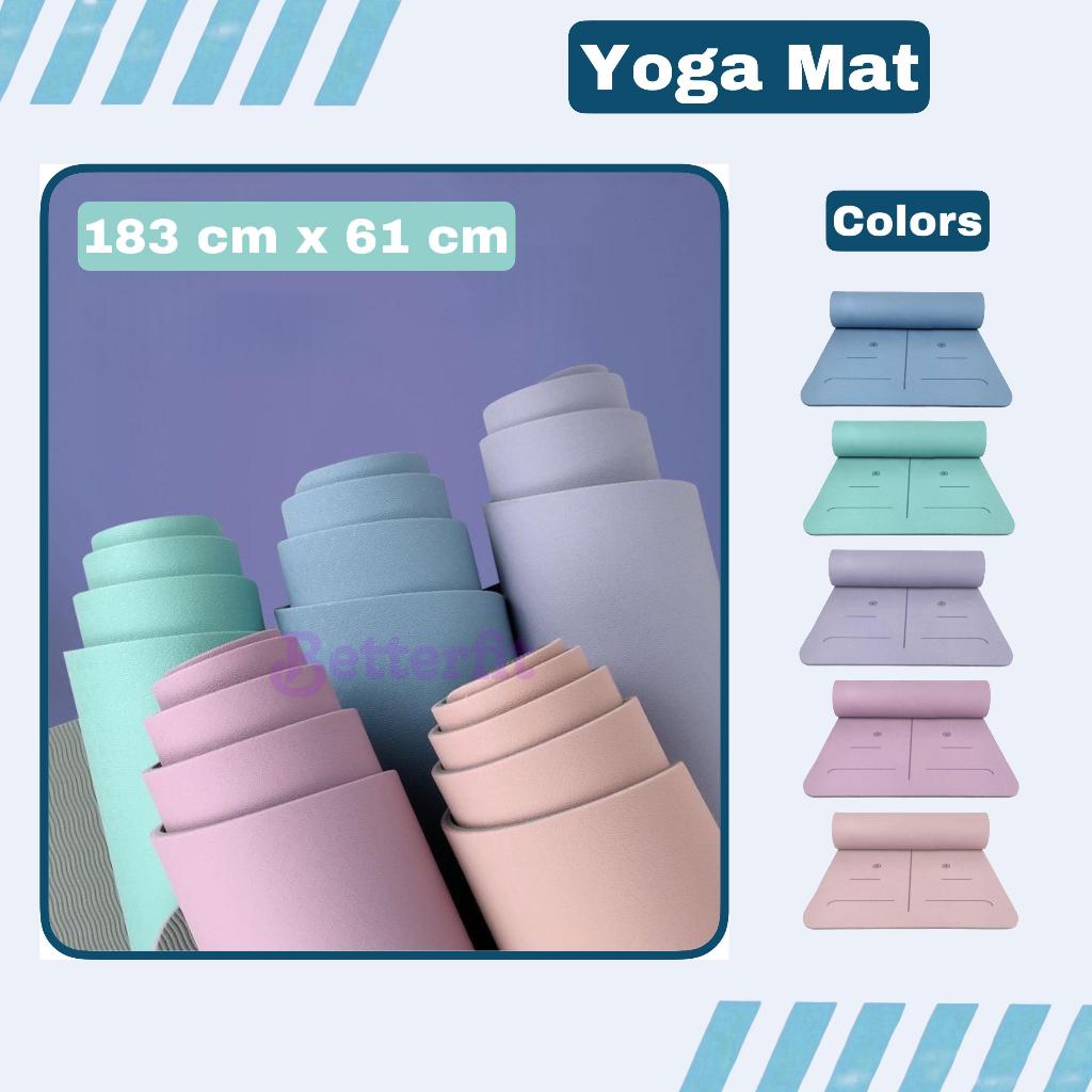 KARPET YOGA MAT ANTI SLIP / MATRAS YOGA PILATES PREMIUM