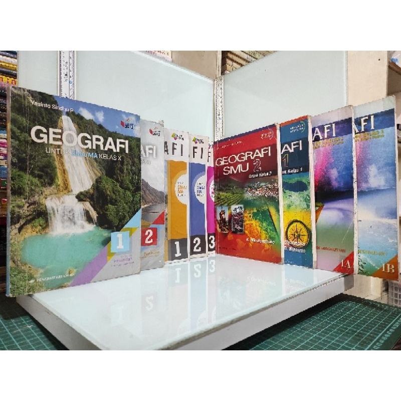 GEOGRAFI SMA KELAS 1, 2, 3 REVISI, KTSP, GBPP / Erlangga