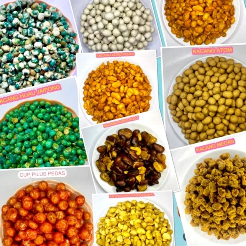 

ANEKA KACANG SUPER MURAH 500 GR
