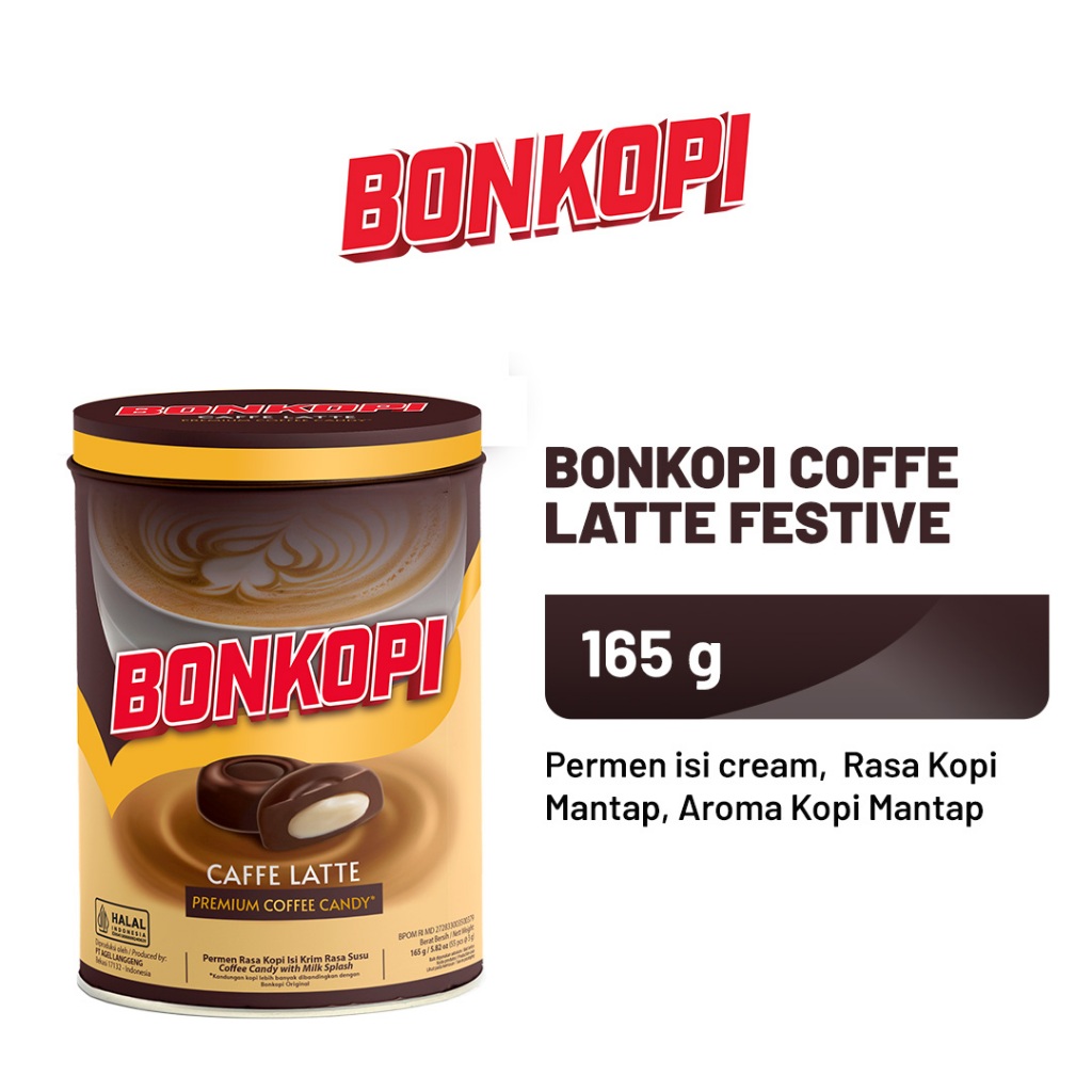 

BONKOPI CAFFE LATTE KLG 18 x 55 PCS