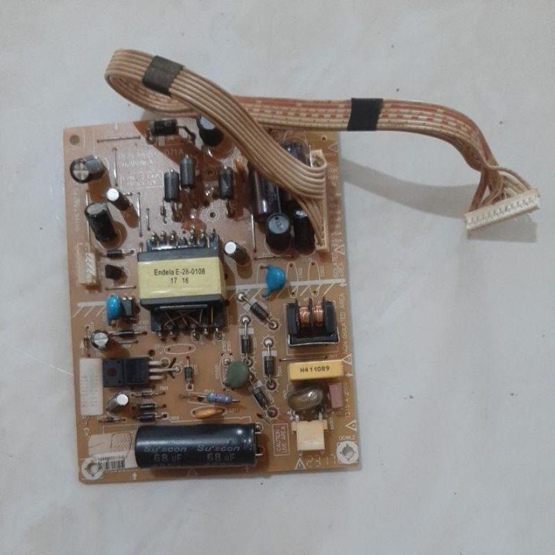 PSU power suppley tv polytron 20/22/24 inch kondisi mati perawan