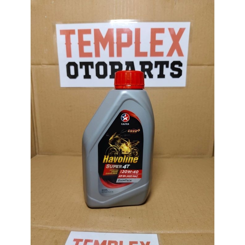 Caltex Havoline Super 4T 800ml Original 100%