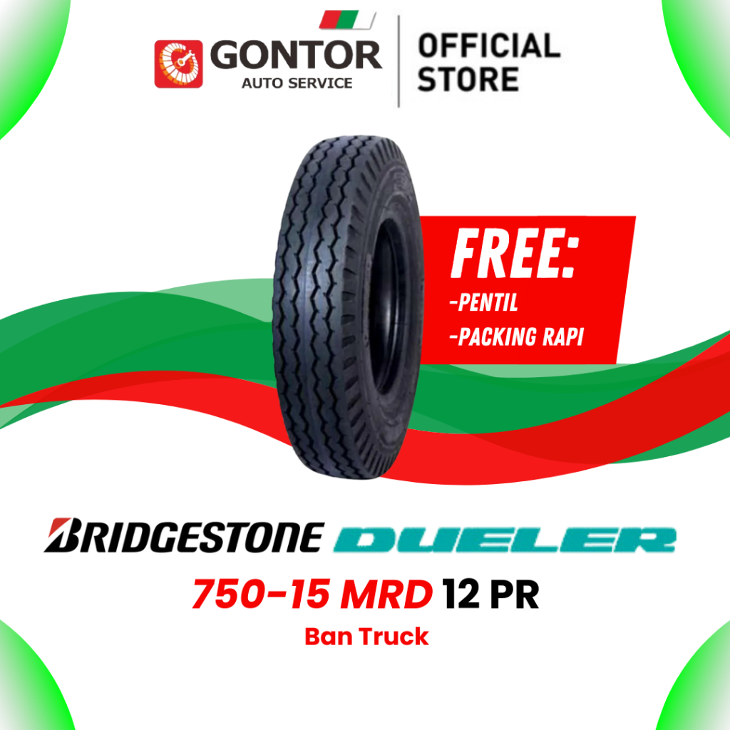 Ban Bridgestone 750-15 MRD 12 PR Ban Truck - Gontor Auto Service