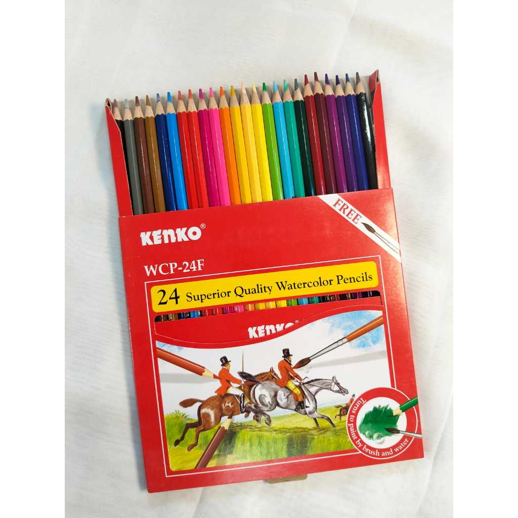 

KENKO PENSIL WARNA WATERCOLOUR 24W / Pensil Warna Wcp-24F