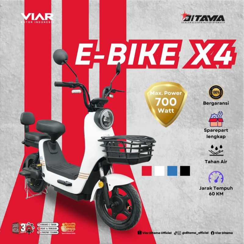 Sepeda Listrik Viar (e-bike) X4