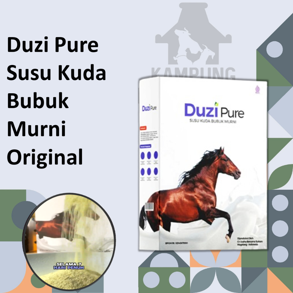 

Susu Duzi Pure Susu Kuda Bubuk Murni Original