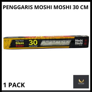 

(1 PACK = ISI 12 PCS) Penggaris MOSHI MOSHI/ Penggaris 30 cm murah/ Penggaris Murah 30cm