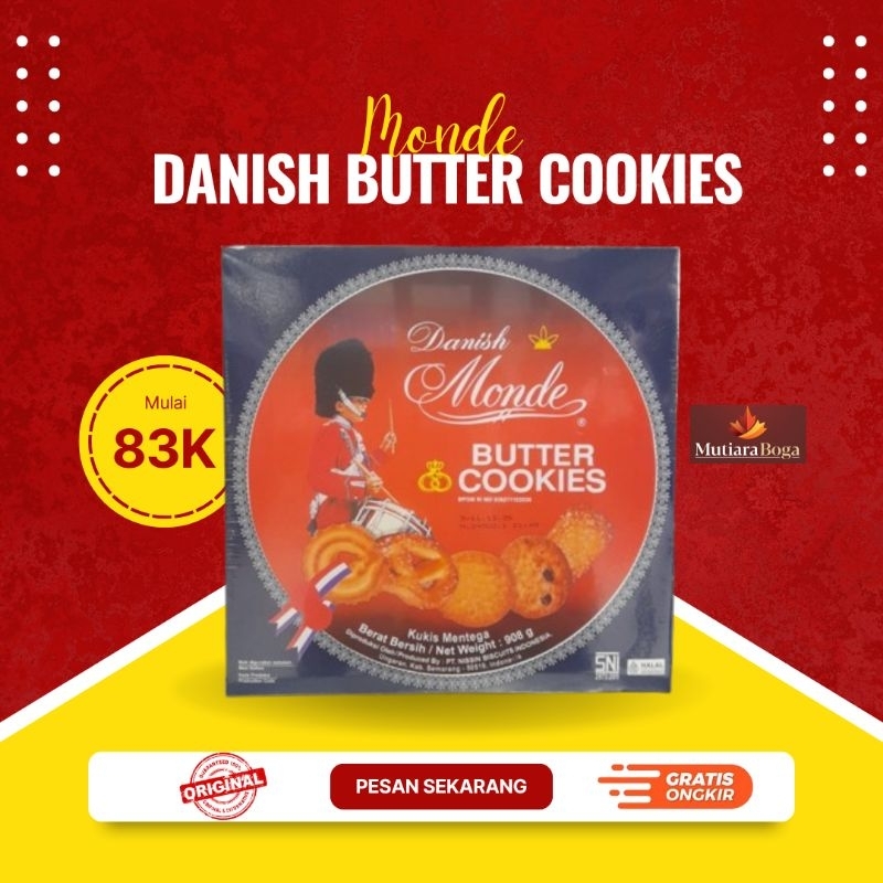 

Monde Danish Butter Cookies 908 / 454 gr