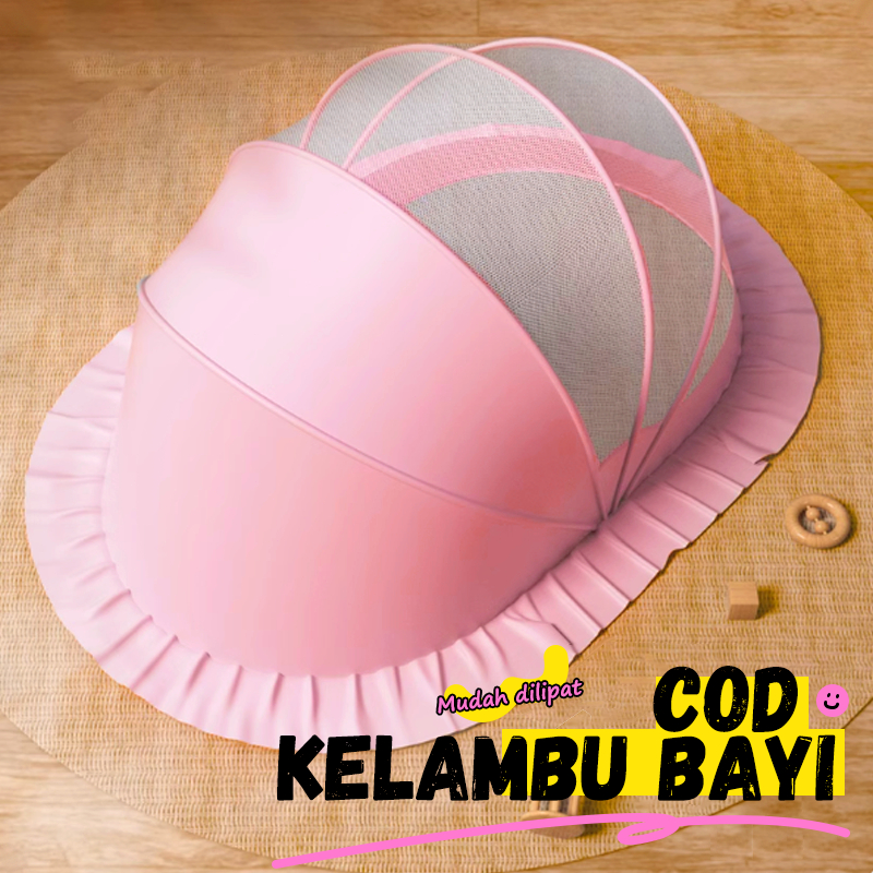 Kelambu Tidur Ukuran/Kelambu kotak 190CM*160CM*80CM Lipat Kotak / Kelambu Lipat /Kelambu Kotak/Kelam
